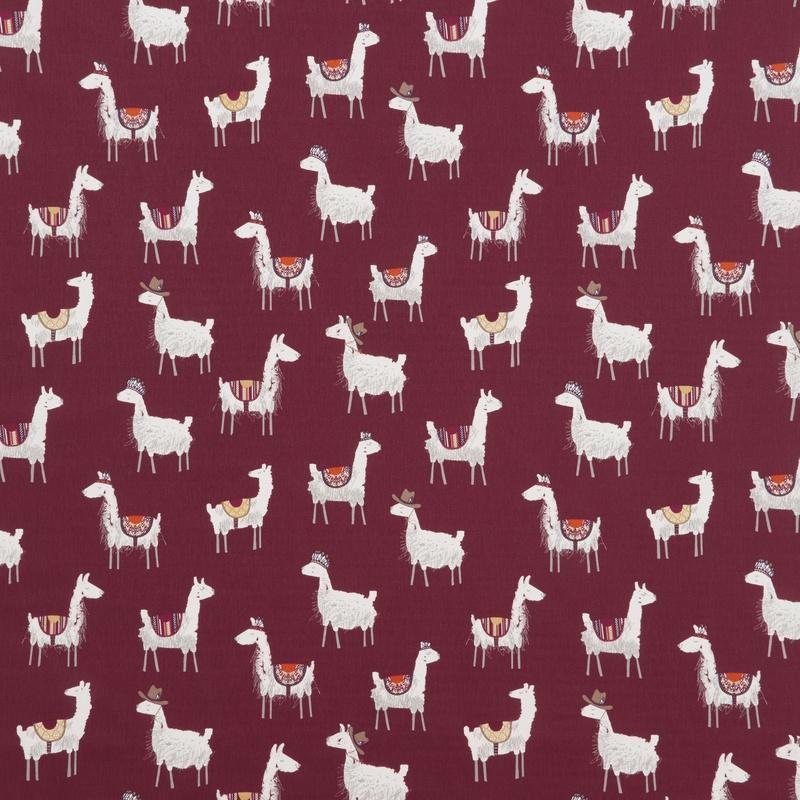 iLiv Alpaca Fabric Salsa