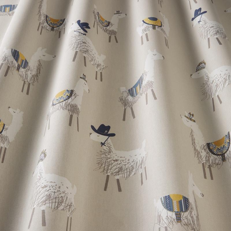 Alpaca Curtain Fabric Tamarind