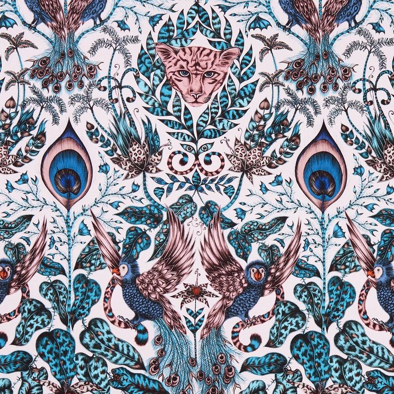 Emma Shipley Amazon Fabric Pink