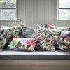 Clarke & Clarke Paradise Velvet Fabric Midnight