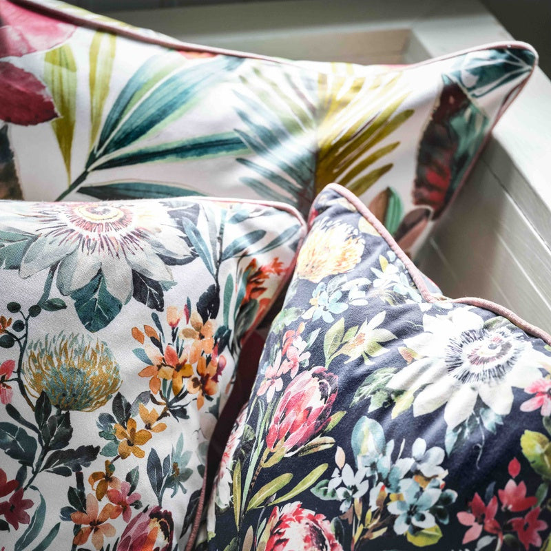 Clarke & Clarke Rainforest Fabric Autumn