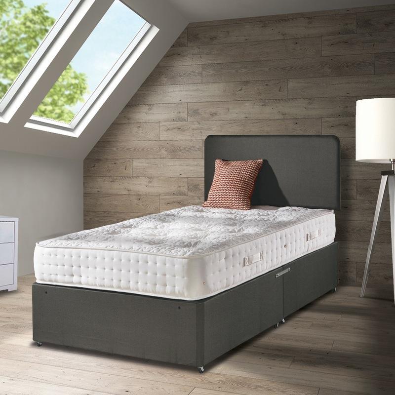Andrew 1000 Pocket Bedset Grey