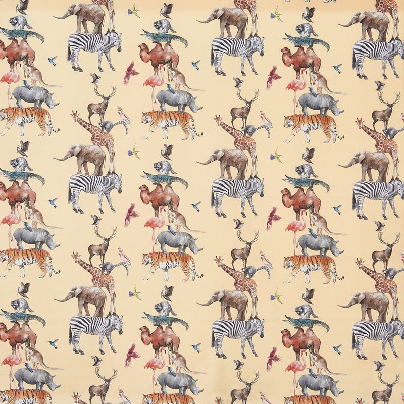 Prestigious Textiles Animal Kingdom Fabric Candyfloss