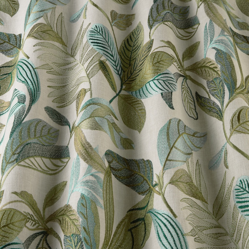 iLiv Antigua Embroidered Fabric Pistachio