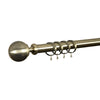 Ares 28mm Curtain Pole Antique Brass