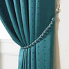 Madison Ready Made Lined Eyelet Curtains Teal