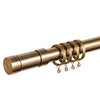 Aspect 28mm Bay Window Curtain Pole Antique Brass