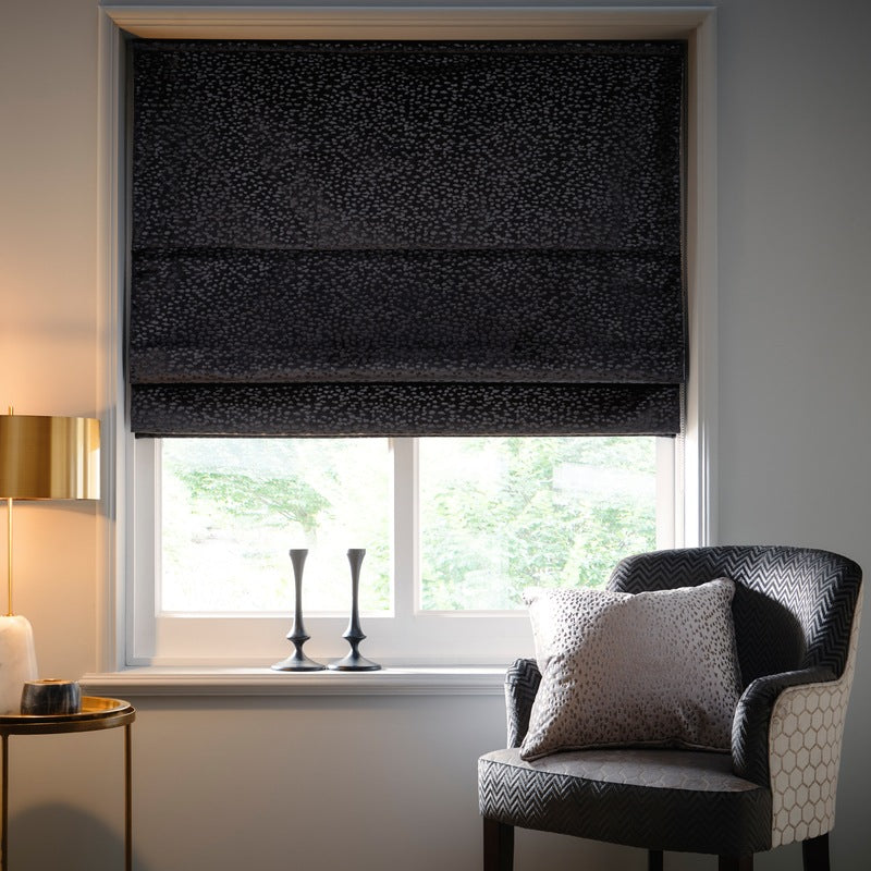 Astral Curtain Fabric Espresso