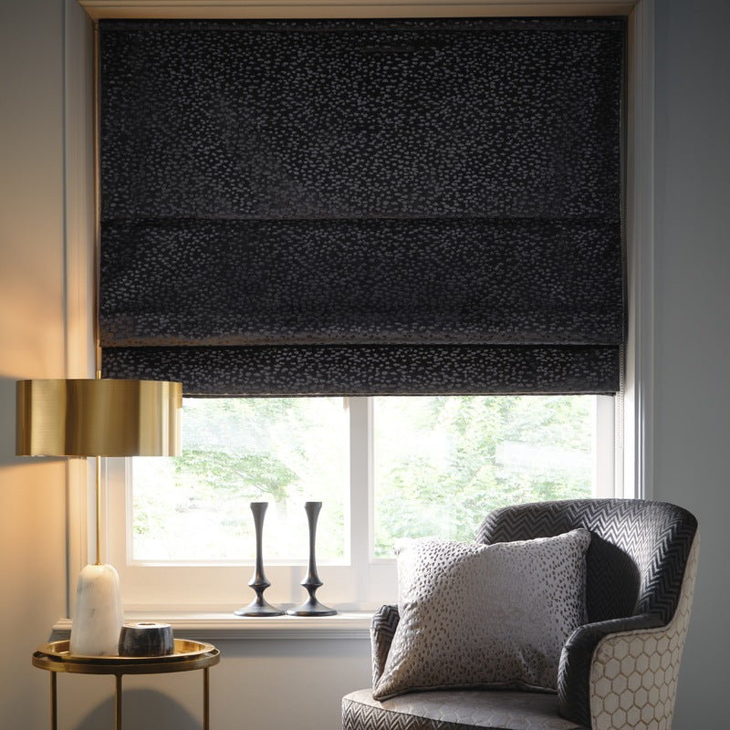 Astral Curtain Fabric Espresso