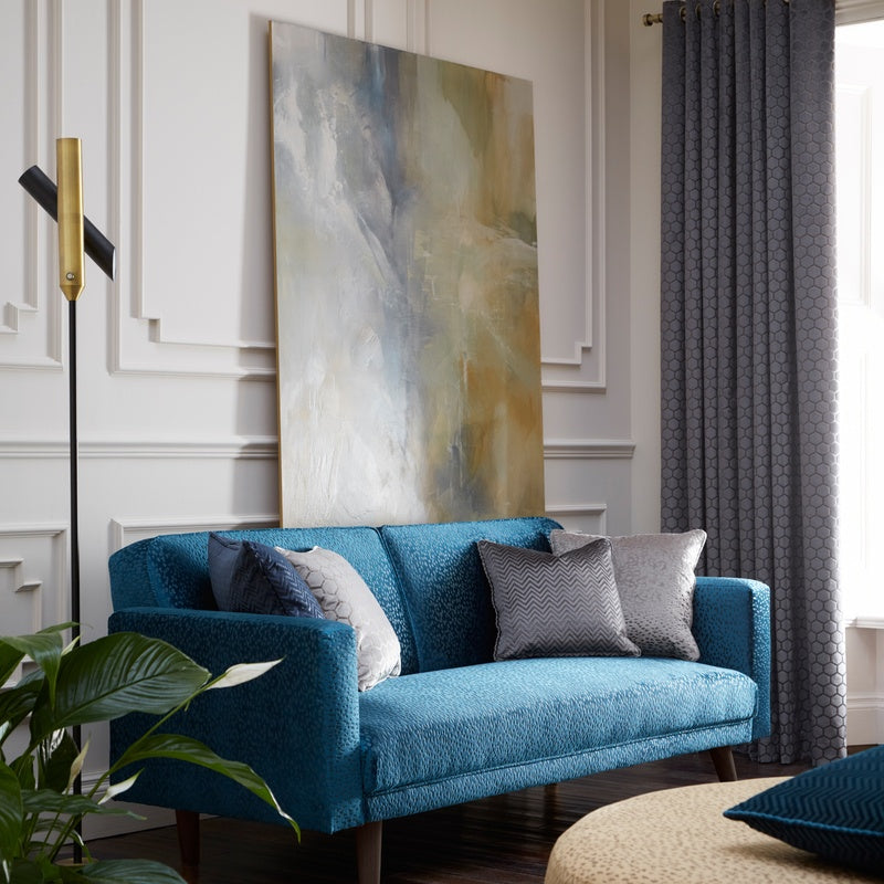 Clarke & Clarke Astral Fabric Teal