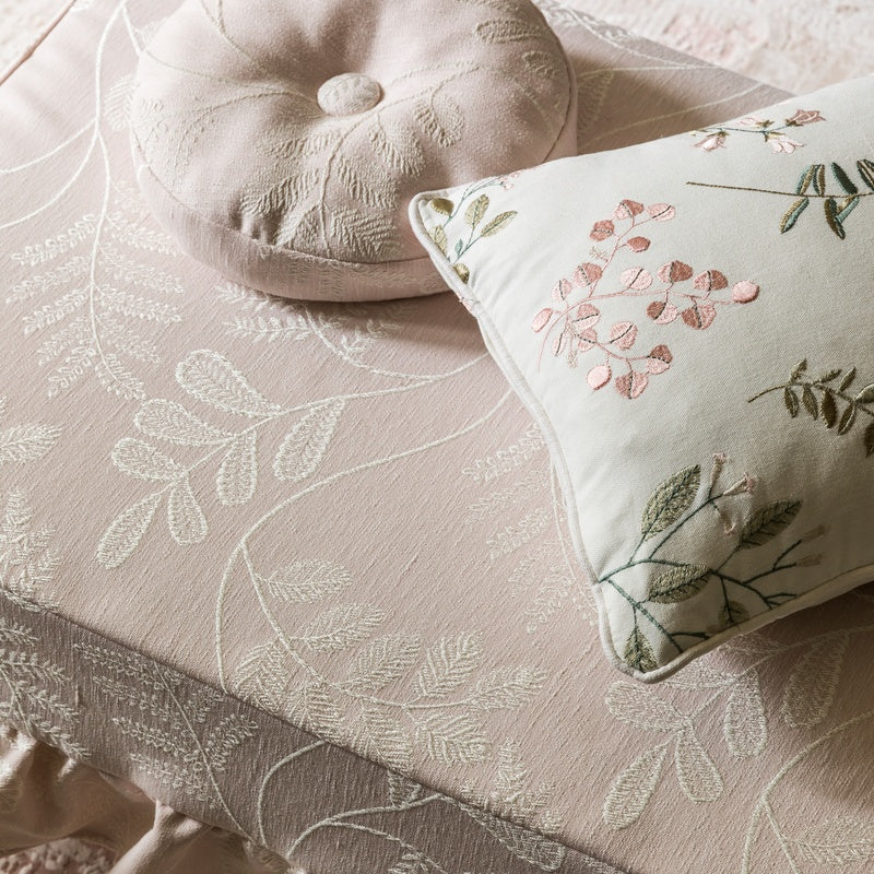 Audette Curtain Fabric Blush