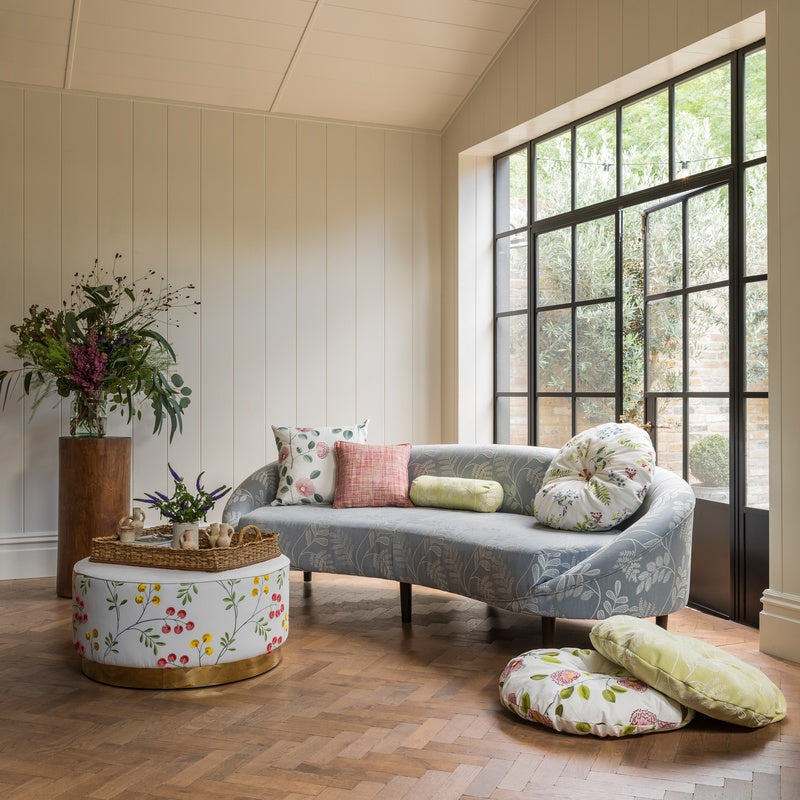 Clarke & Clarke Audette Fabric Pewter