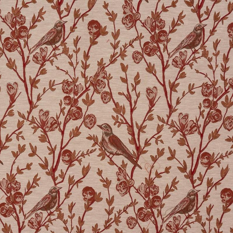 Audley Fabric Burnt Orange