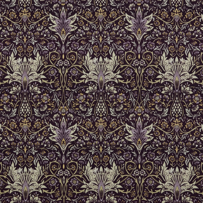 Ashley Wilde Avington Fabric Plum