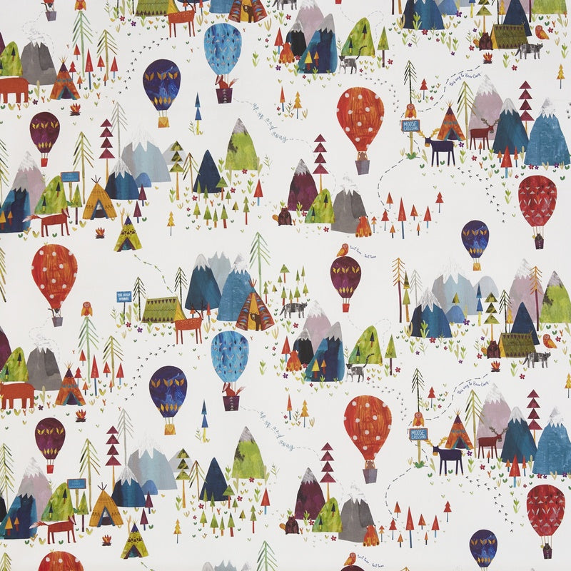 Prestigious Textiles Away We Go Fabric Jungle