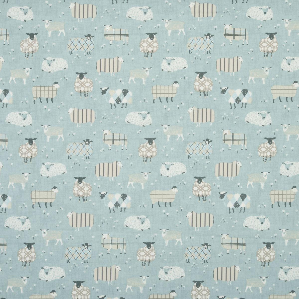 iLiv Baa Baa Fabric Duckegg