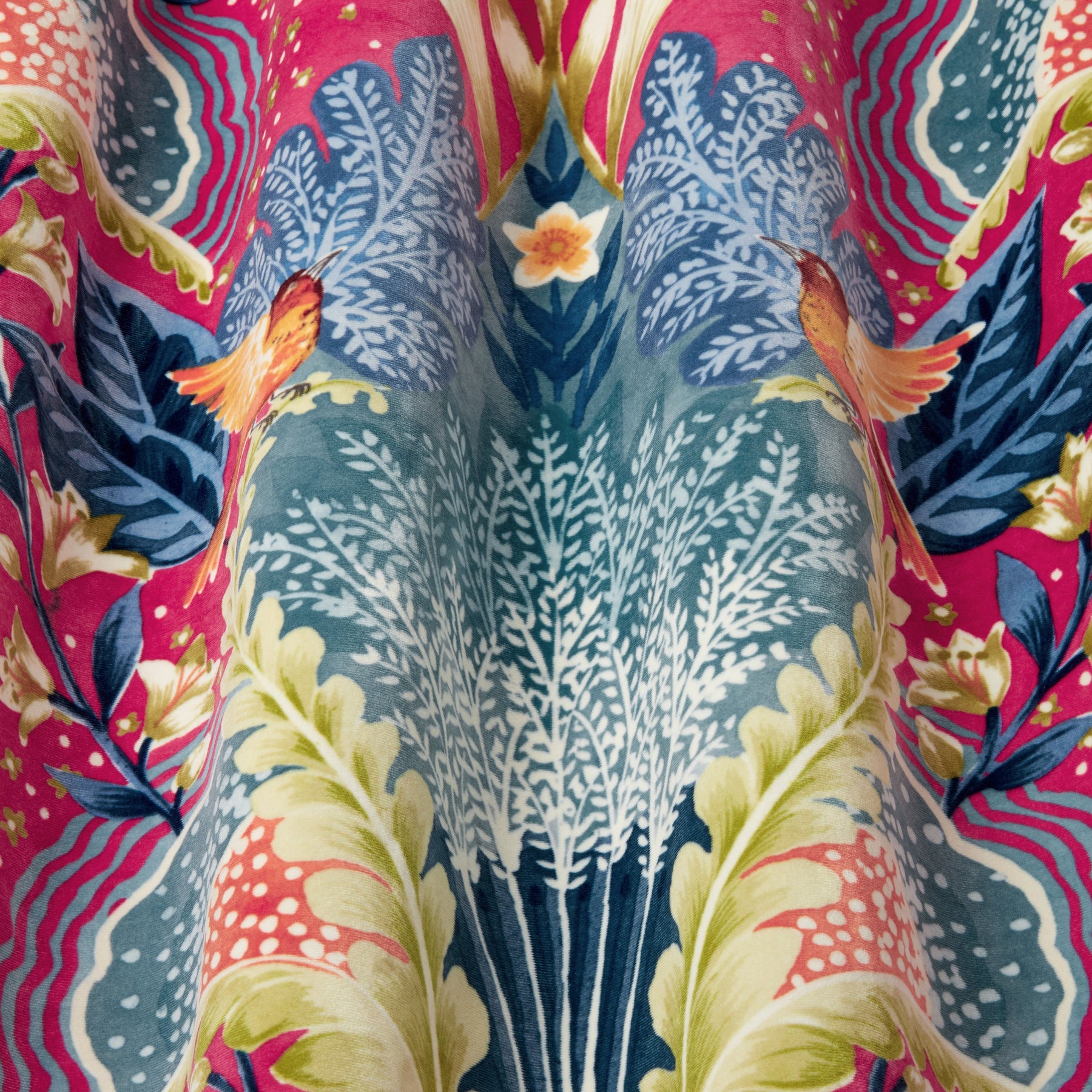 iLiv Babooshka Velvet Fabric Hot Pink