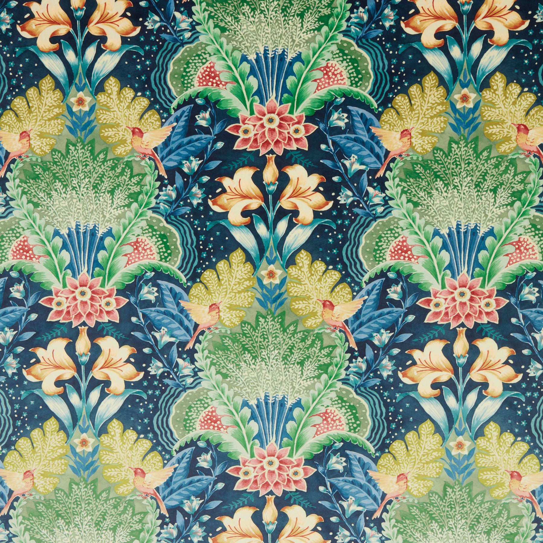 iLiv Babooshka Velvet Fabric Midnight