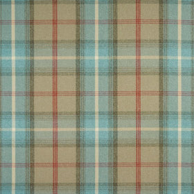 Balmoral Curtain Fabric Ocean