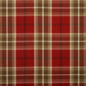 Balmoral Fabric Red