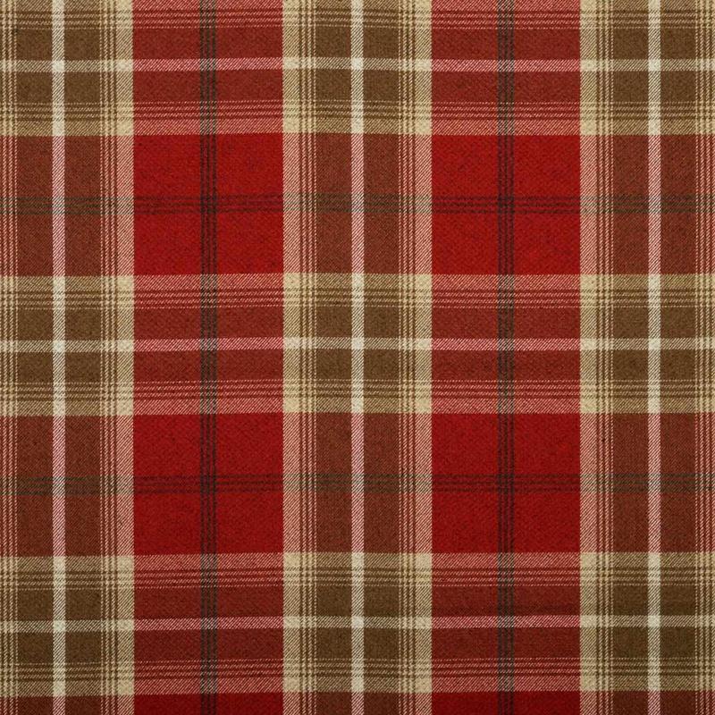 Balmoral Fabric Red