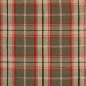 Balmoral Fabric Rosso