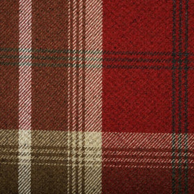 Balmoral Fabric Red