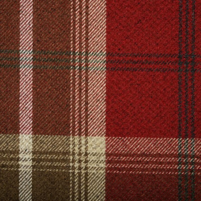 Balmoral Fabric Red