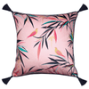 Sara Miller Bamboo Filled Cushion 50cm x 50cm Pale Pink