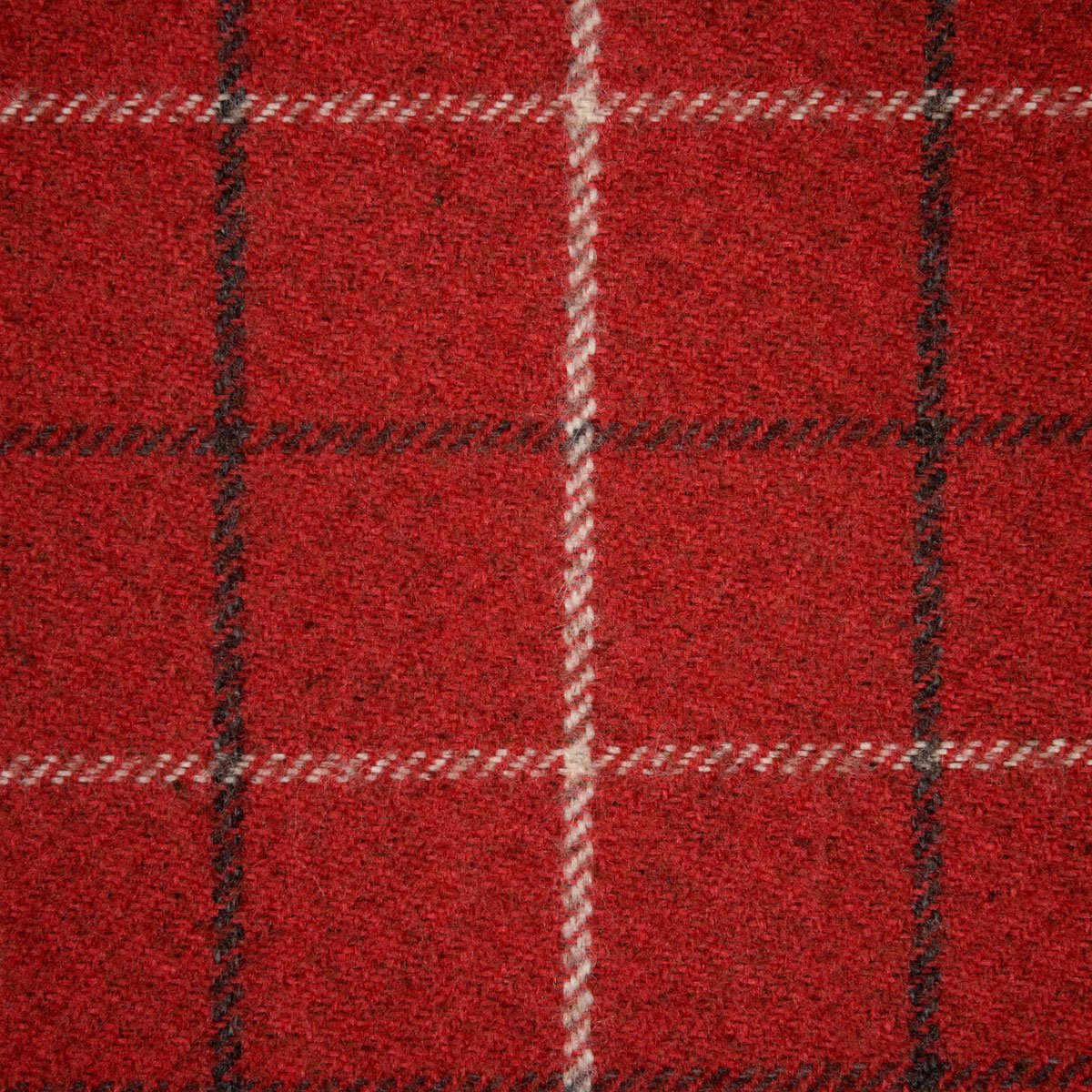 Bamburgh Fabric Red