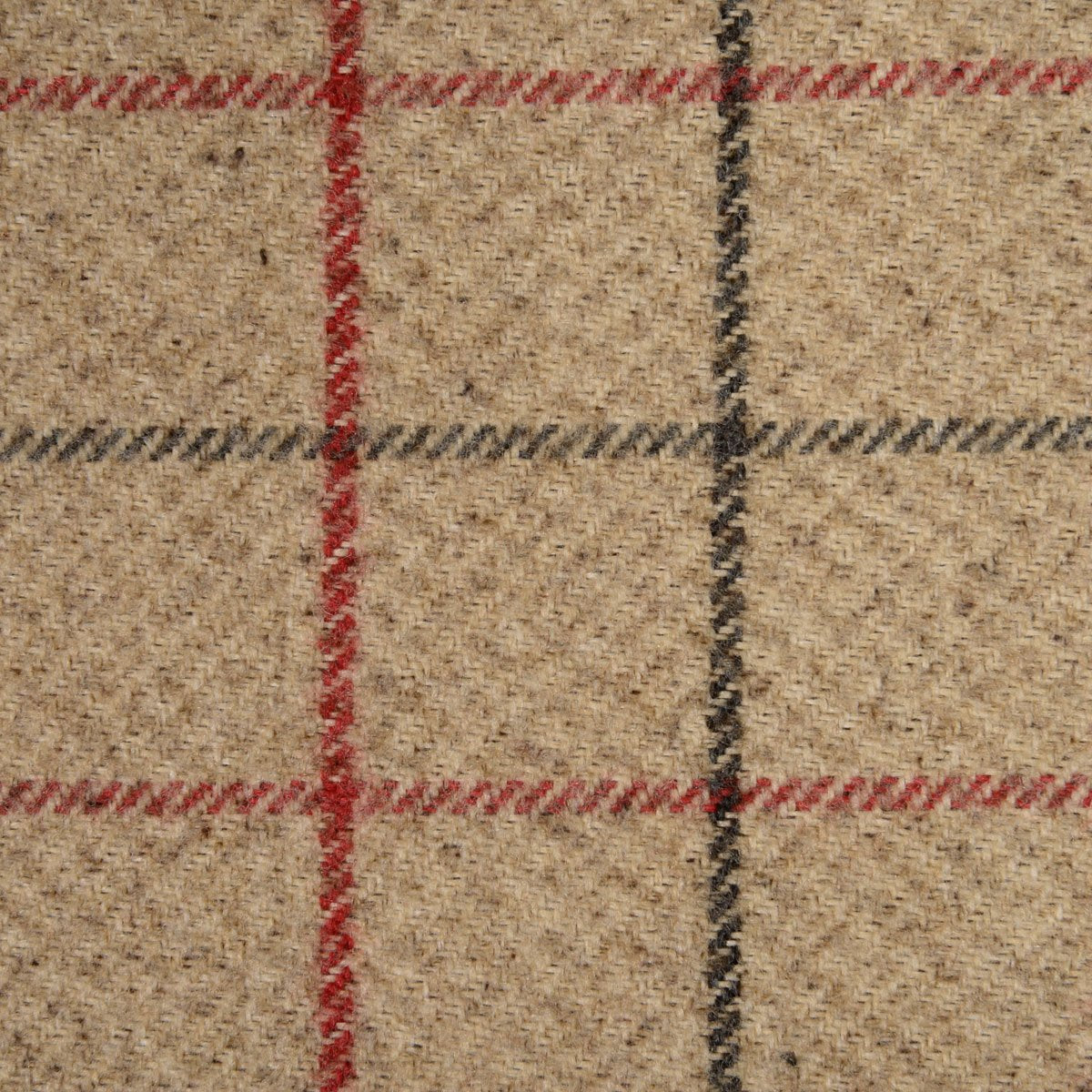 Bamburgh Fabric Rosso
