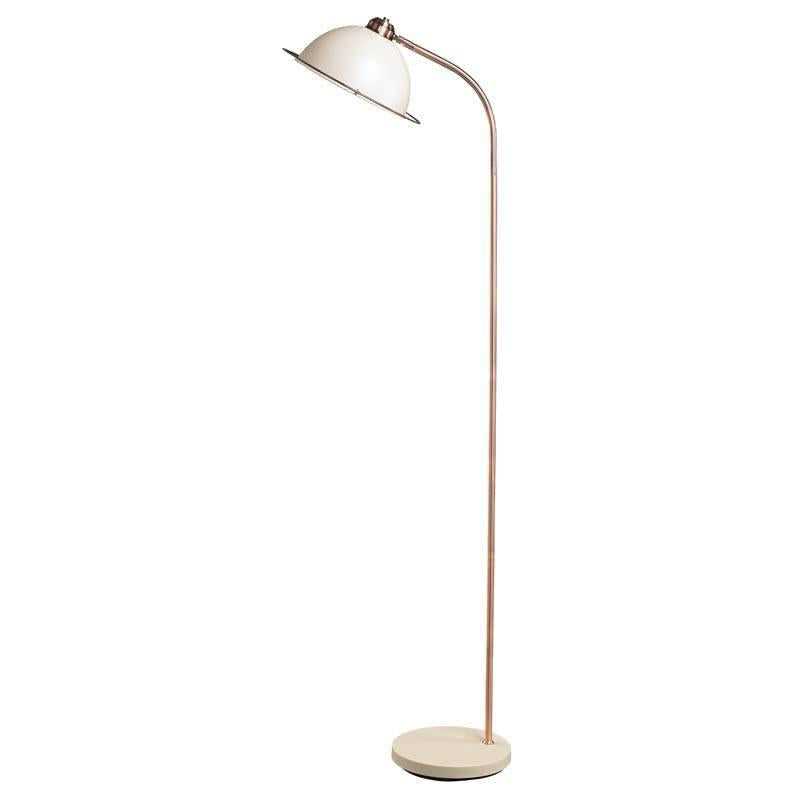 Bauhaus Floor Lamp Cream/Copper