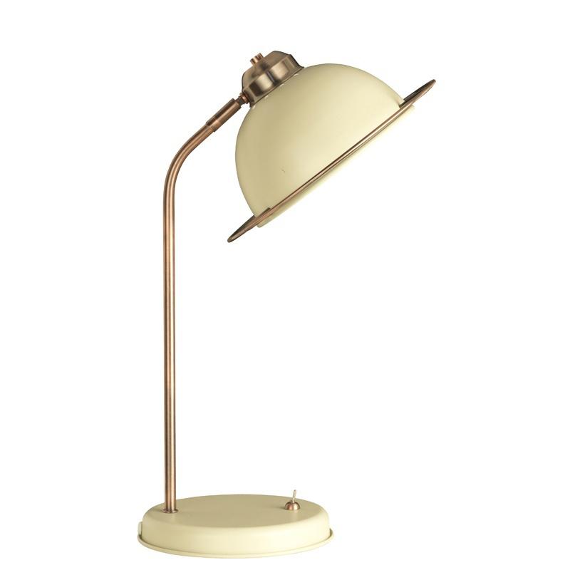 Bauhaus Table Lamp Cream/Copper