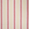 Bay Stripe Fabric Rouge