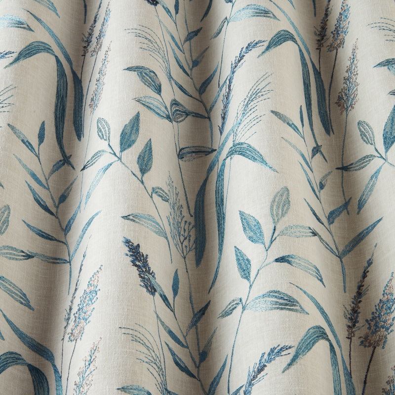 iLiv Betony Embroidered Fabric Cobalt