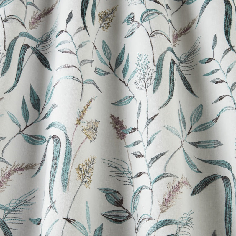 iLiv Betony Embroidered Fabric Cornflower