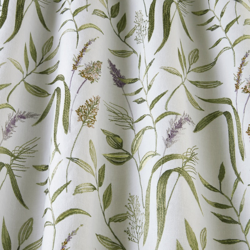 iLiv Betony Embroidered Fabric Eucalyptus