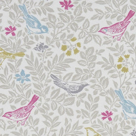 Clarke & Clarke Bird Song Fabric Summer