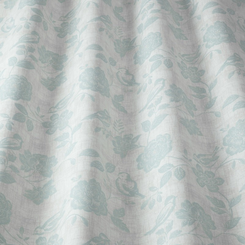 iLiv Bird Garden Fabric Duck Egg