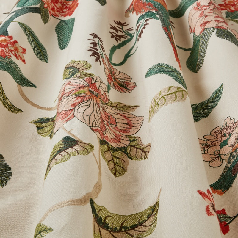 iLiv Birds of Paradise Embroidered Fabric Tapestry