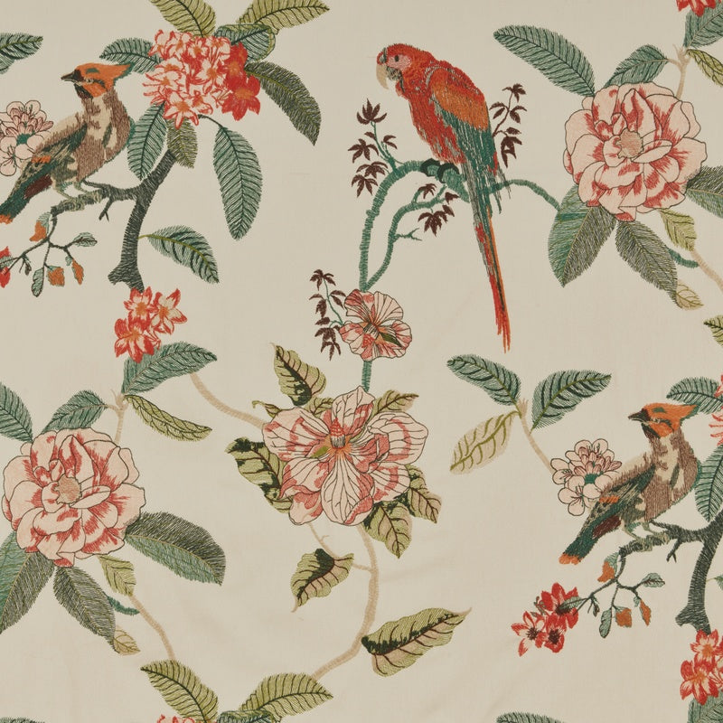 iLiv Birds of Paradise Embroidered Fabric Tapestry