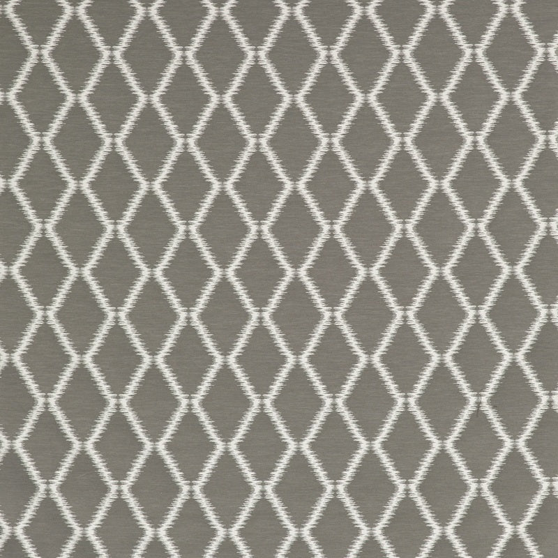 Bodo Curtain Fabric Silver