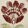 Bordeaux Curtain Fabric Rosso