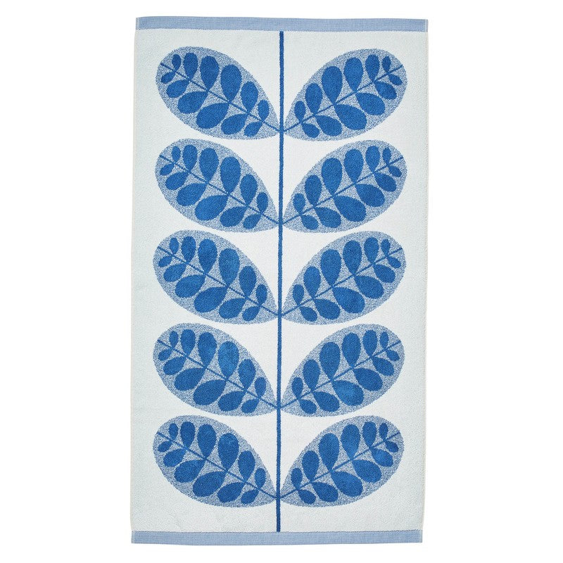 Orla Kiely Botanica Stem Towels Marine