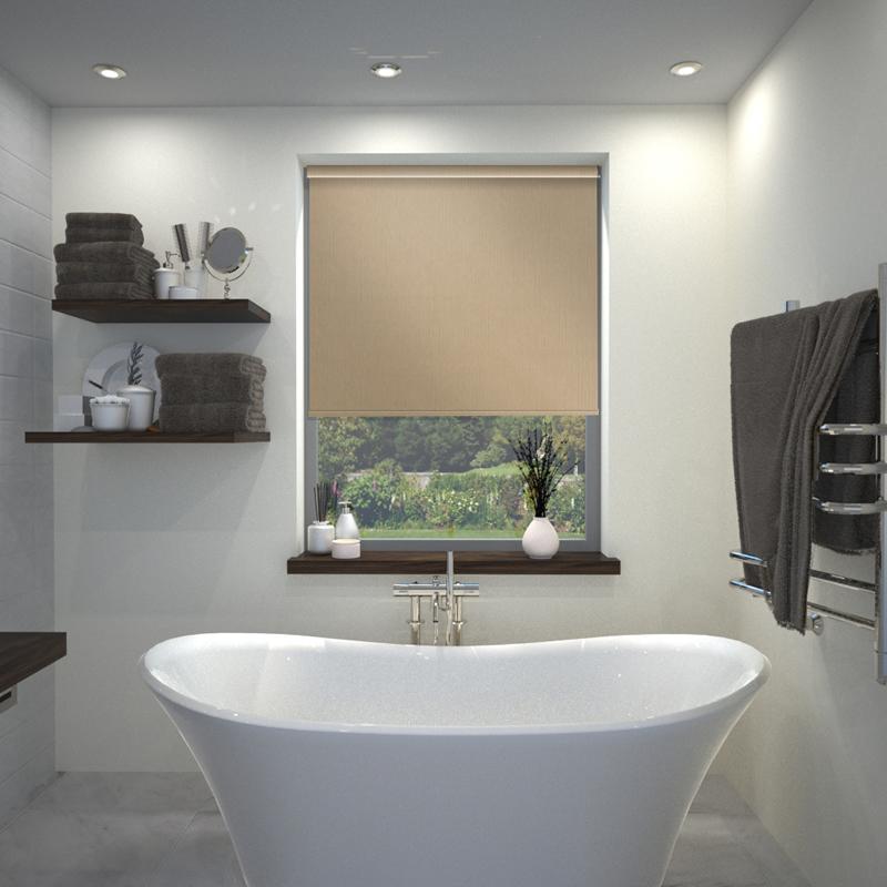 Bourges Roller Blind Biscotti