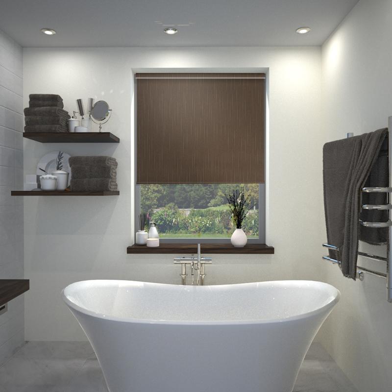 Bourges Roller Blind Nutmeg