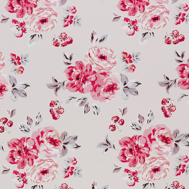 Cath Kidston Brampton Bunch Fabric Raspberry
