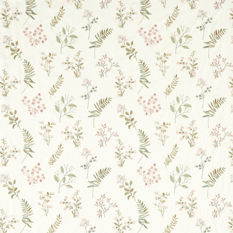 Brigitte Curtain Fabric Blush