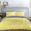 Brooklyn Bedding Set Black and Ochre