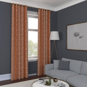 Buffalo Made to Measure Curtains Terracotta